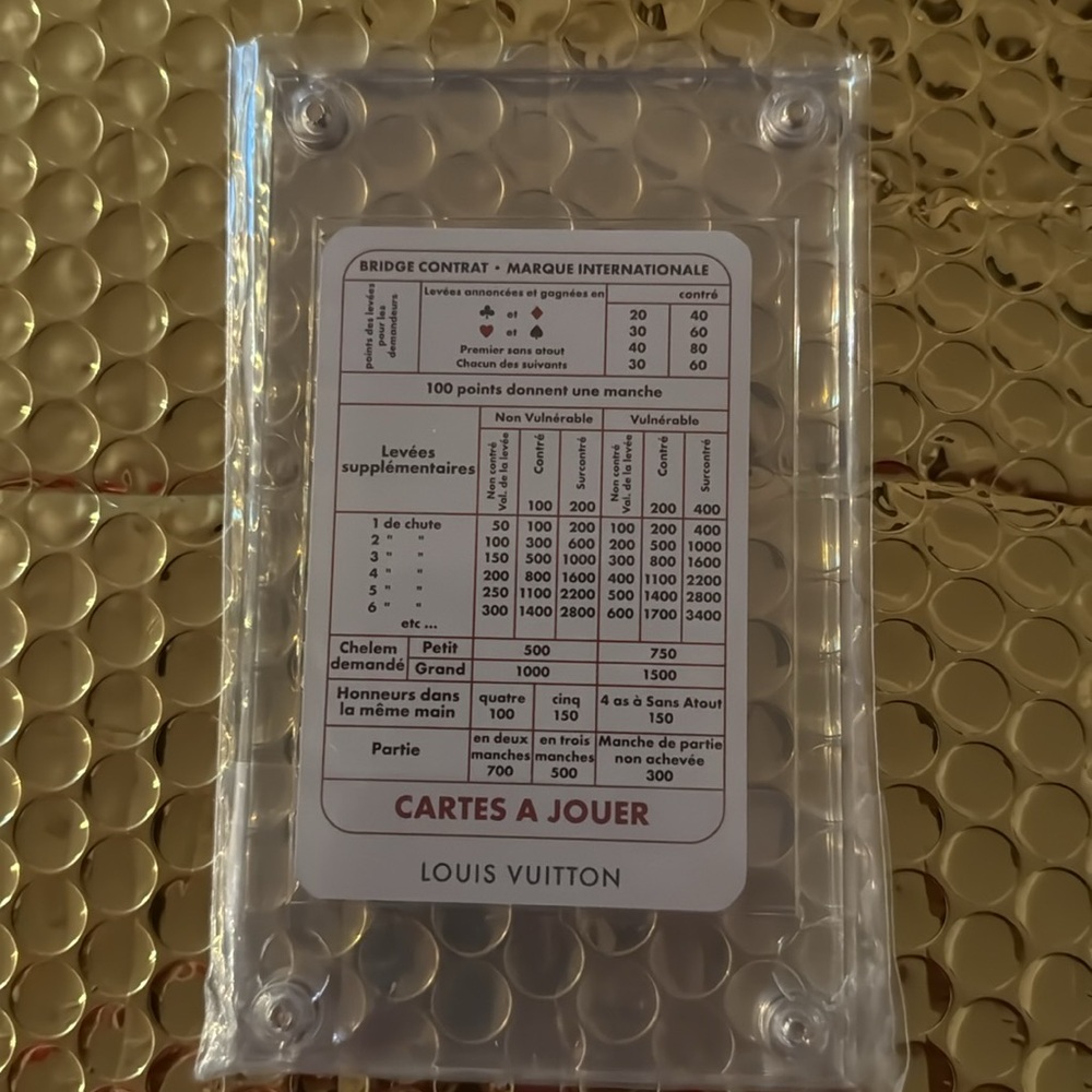SALE ✨ Louis Vuitton PLAYING CARD - Single Card CARTES A JOUER
